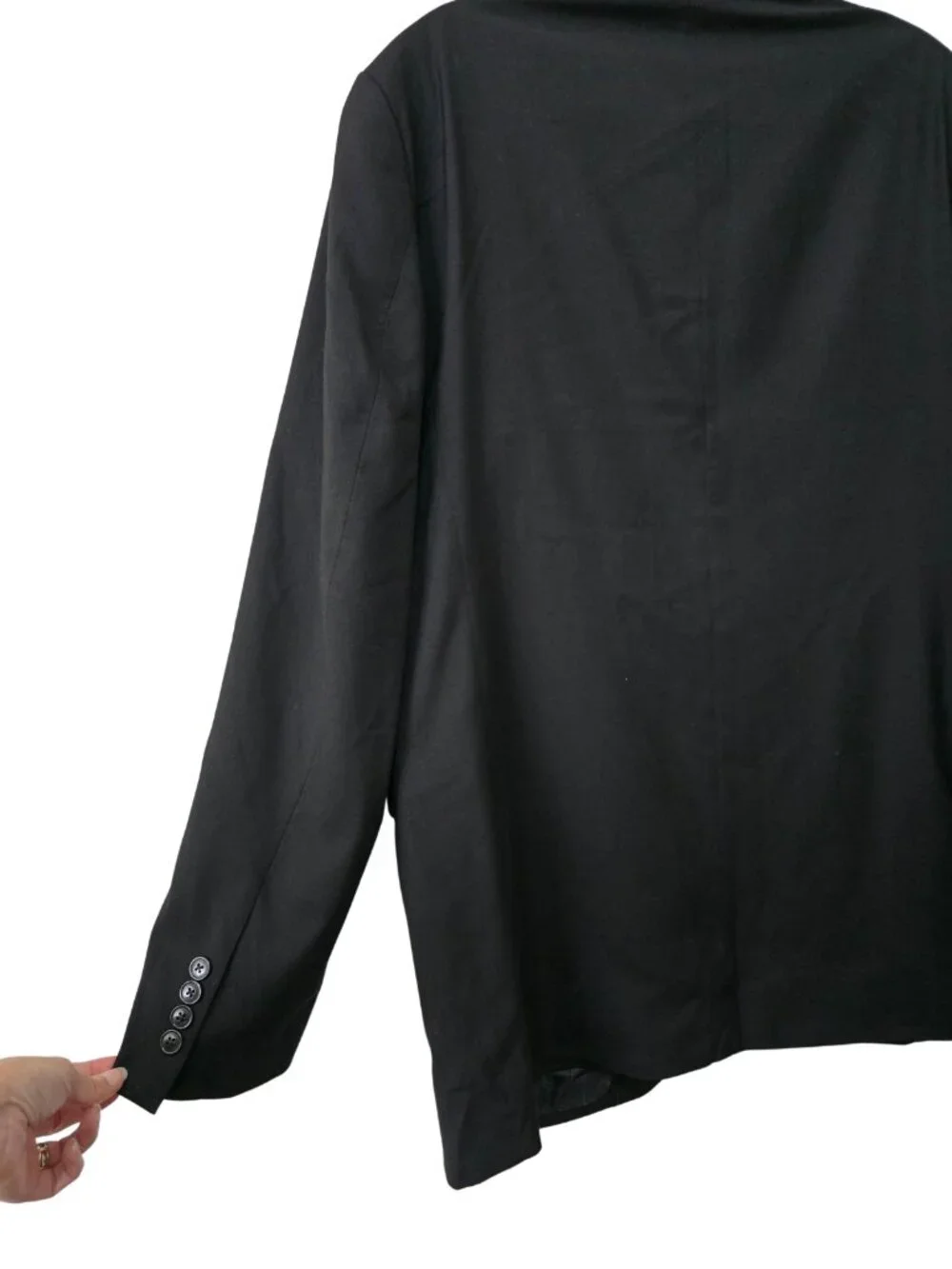 SCOTTeVEST Sport Coat Mens 44L Black Sports Jacket Travel Blazer Multi-Pockets